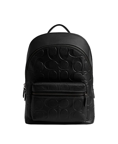 Coach Men's Charter Maxi Signature Leather Backpack