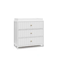 Graco Teddi 3 Drawer Chest with Changing Table Topper