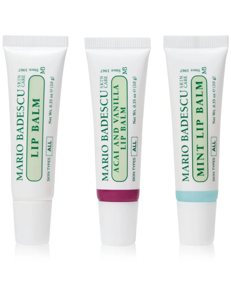 Mario Badescu 3-Pc. Lip Balm Set