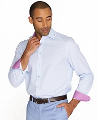 Nick Graham Men's Four-Leaf Clover Dress Shirt