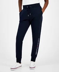 Tommy Hilfiger Women's Solid Logo Joggers