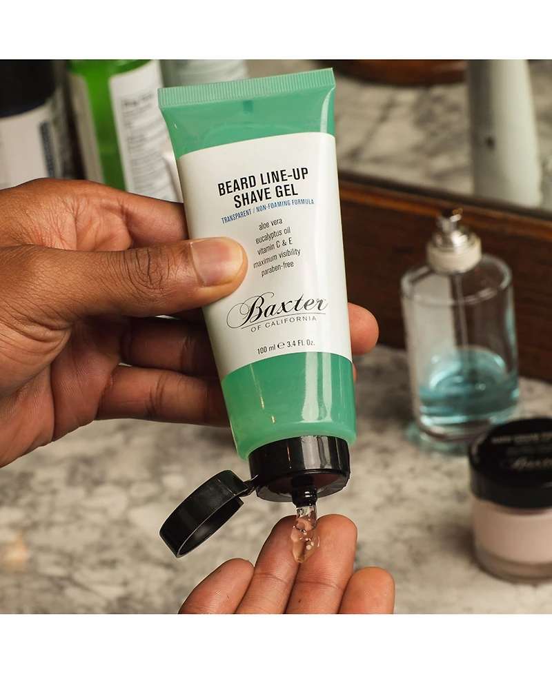 Baxter Of California Beard Line-Up Shave Gel, 3.4 fl. oz.