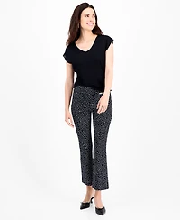 I.n.c. International Concepts Petite Double-v-Neck Cap-Sleeve Top, Macy's Exclusive