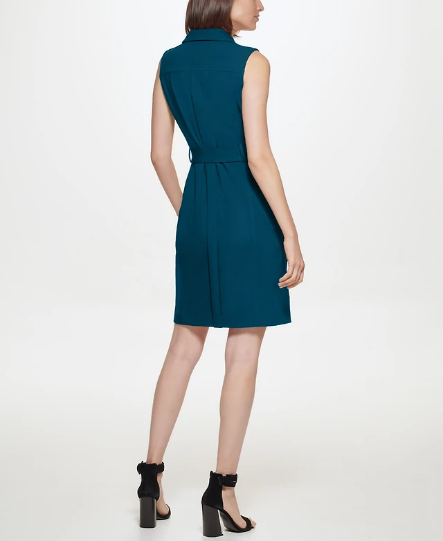 Calvin Klein Women's Scuba Crepe Sheath Dress Arden Fair