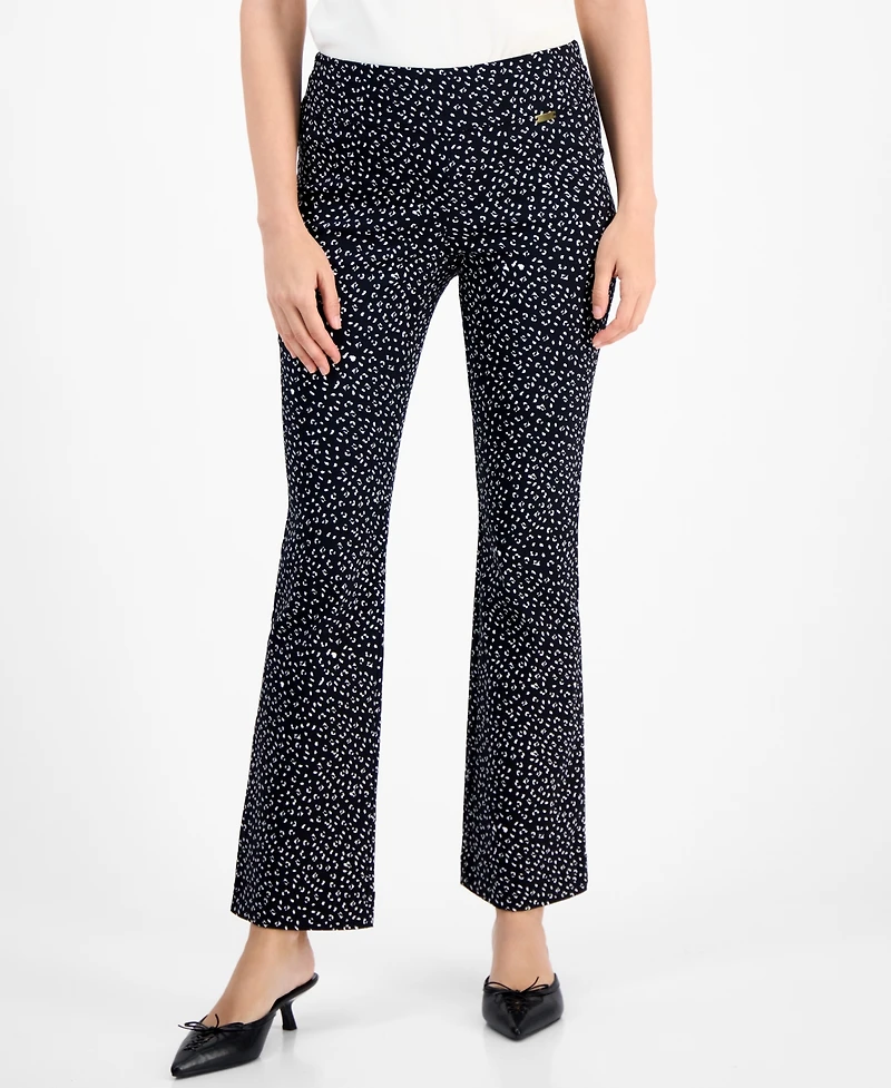 I.n.c. International Concepts Petite Printed Bootcut Pull-On Pants, Macy's Exclusive
