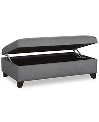 Kallison Fabric Storage Ottoman, Exclusively at Macy's