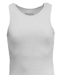 Galaxy By Harvic Men's -Pack Heavyweight Ribbed Tank Top