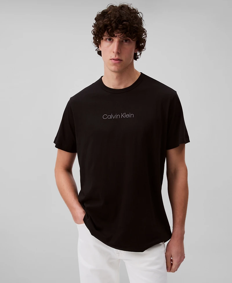 Calvin Klein Men's Modern Cotton Crewneck Pajama Shirt