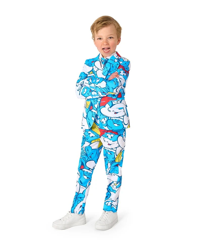 OppoSuits Little Boys Smurfs Suit