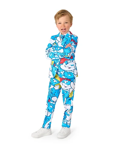 OppoSuits Little Boys Smurfs Suit