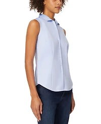 Jones New York Women's Cotton Easy-Care Sleeveless Shirt