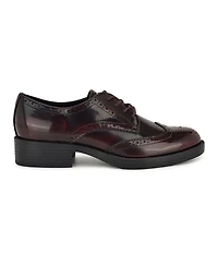 Nine West Women's Studey Lace-Up Wingtip Oxford Shoes