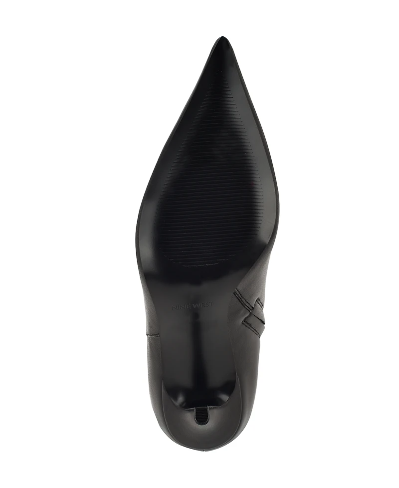 Nine West Women's Gerty Tall Pointy Toe Stiletto Boots