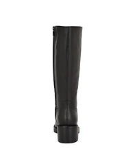Nine West Women's Broklyn Tall Leather Block Heel Boots