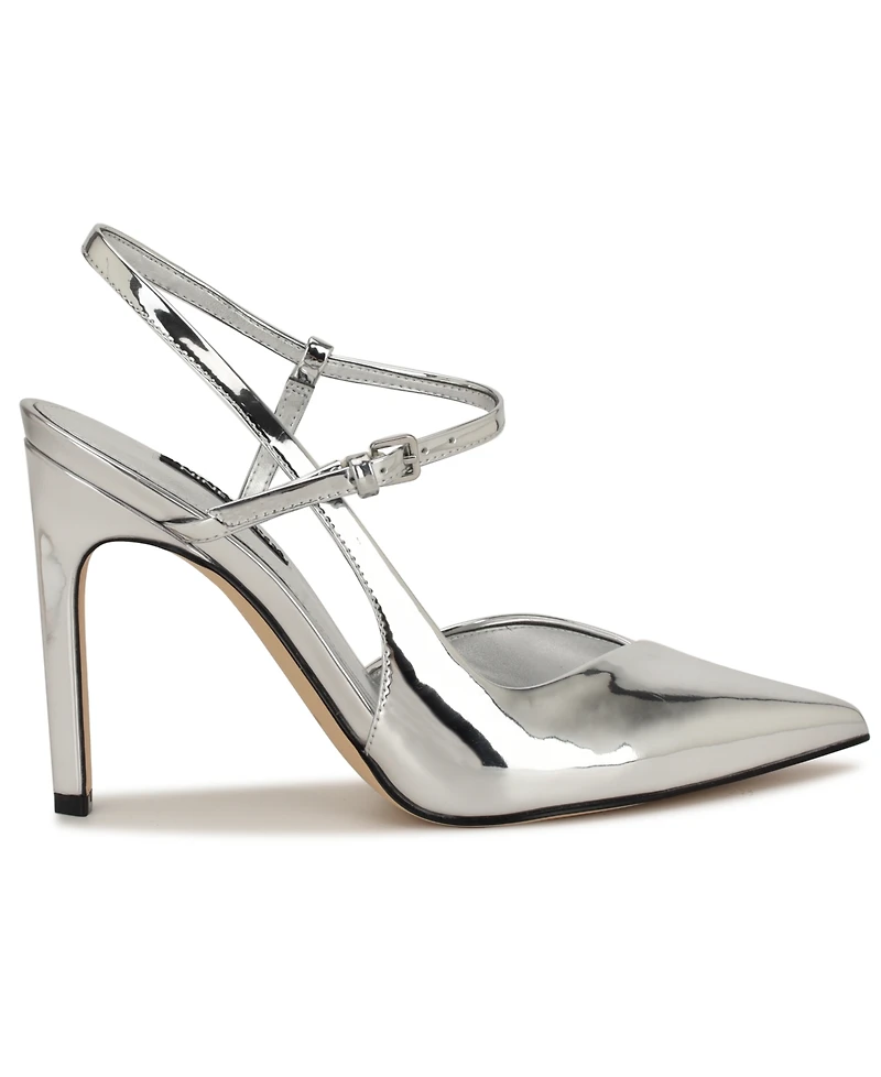 Nine West Women's Franka Ankle Strap Stiletto Pumps