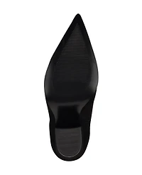 Nine West Women's Adera Wide Calf Tall Pointy Toe Dress Boots