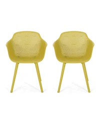 2 Pieces Outdoor Dining Set With Chairs Of Stunning Charm And Convenient Function.