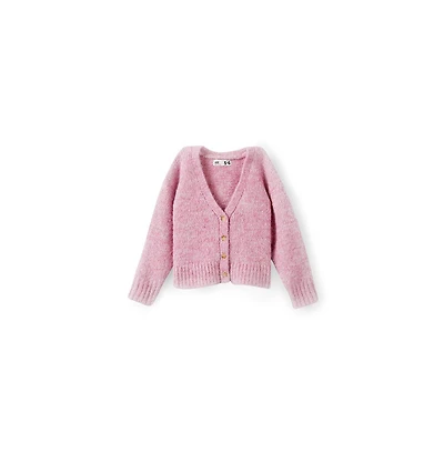 Cotton On Girls Vera Vee Neck Cardigan