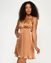 Katia Rae Juniors' Satin Sweetheart A-Line Dress