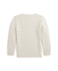 Polo Ralph Lauren Toddler and Little Boys Cable Knit Cotton Sweater
