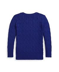 Polo Ralph Lauren Toddler and Little Boys Cable Knit Cotton Sweater