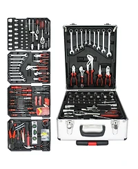 Gouun Compact 4-Tier Tool Chest with Wheels and Locking Design