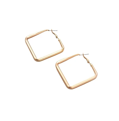 Sohi Geometric Hoop Earrings