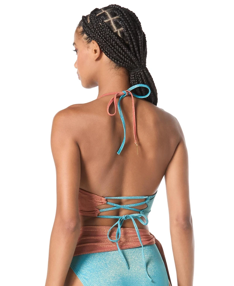Vince Camuto Women's Wrap-Front Bikini Top