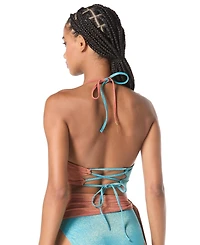 Vince Camuto Women's Wrap-Front Bikini Top