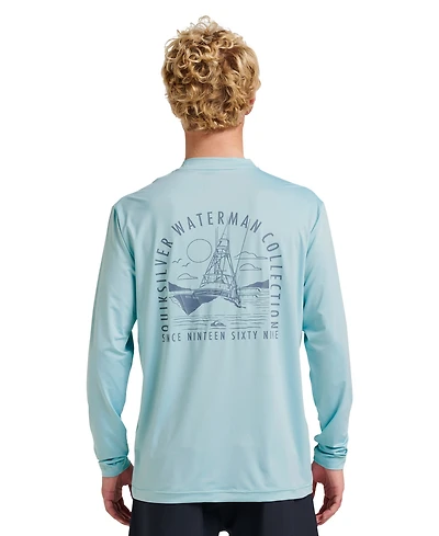 Quiksilver Waterman Men's Long Sleeve Surf T-Shirt