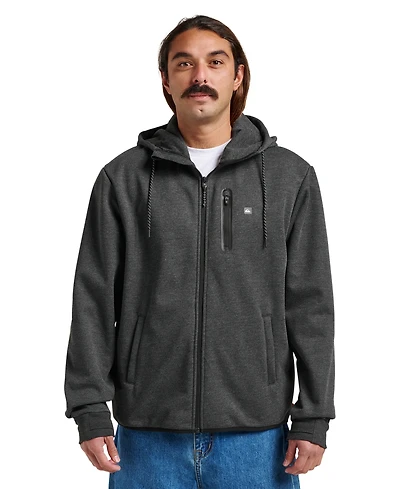 Quiksilver Waterman Men's Departure Zip Fleece Sweatshirt