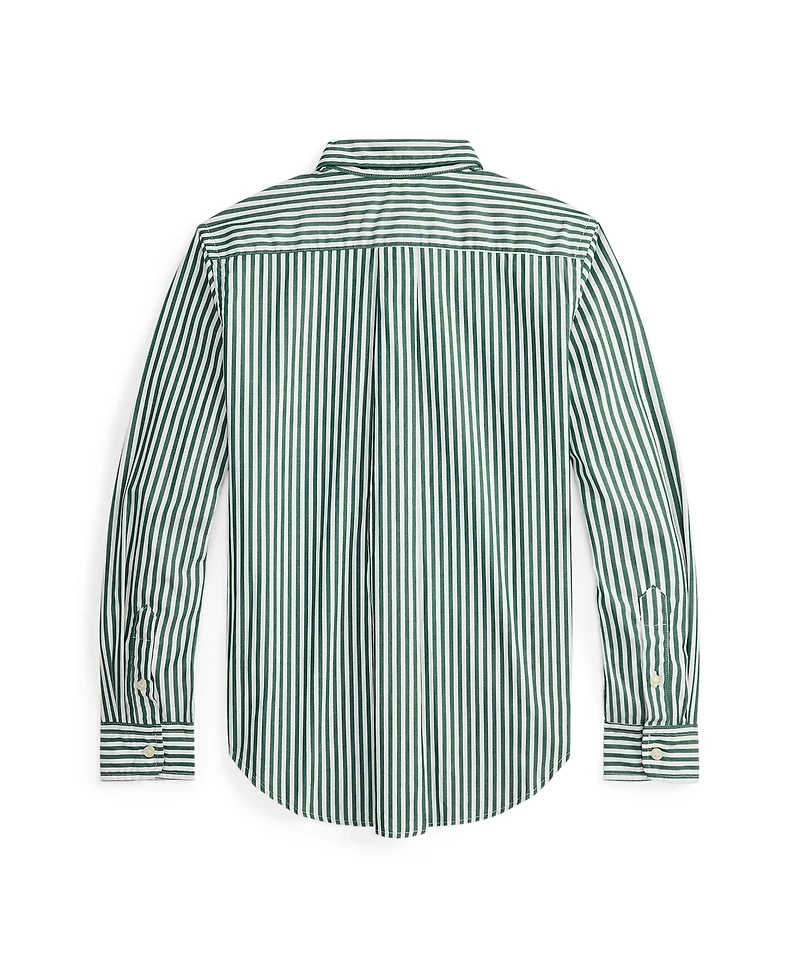 Polo Ralph Lauren Big Boys Plaid Brushed Cotton Oxford Work shirt