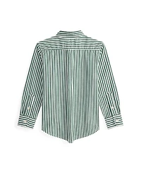 Polo Ralph Lauren Toddler and Little Boys Striped Cotton Poplin Shirt