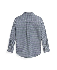 Polo Ralph Lauren Toddler and Little Boys Striped Cotton Poplin Shirt