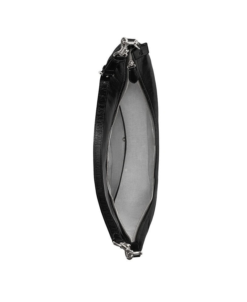 Coach Juliet Sling Glazed Leather Hobo Bag