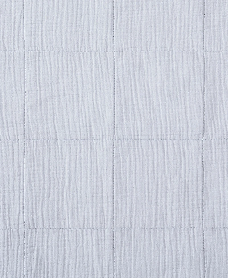 Calvin Klein Cotton Gauze Solid Decorative Pillow Cover, 22" x