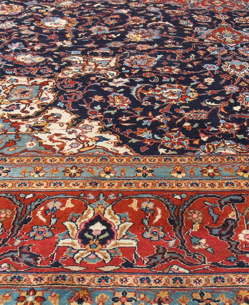 Bashian One of a Kind Sarouk 611046 9'8''x12'10'' Area Rug
