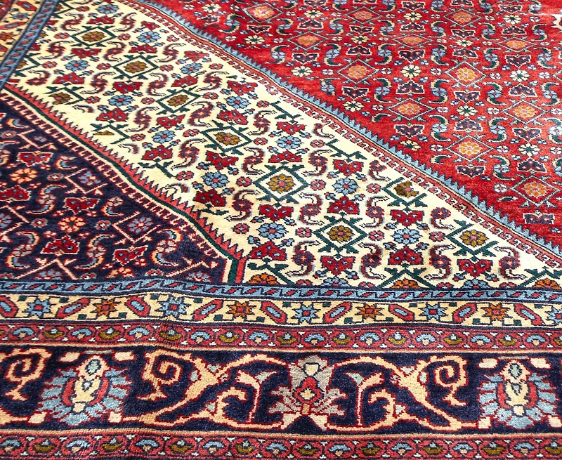 Bashian One of a Kind Bijar 626307 9'8''x12'9'' Area Rug