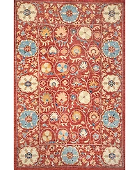 Bashian One of a Kind Mansehra 640430 6'x9' Area Rug