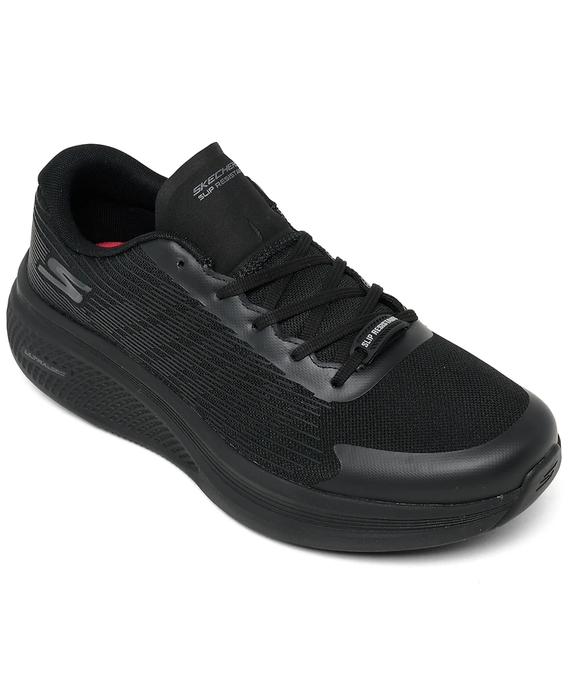 Skechers Men's Go Run Elevate 2.0: Work Slip-Resistant Wide-Width Casual Sneakers from Finish Line