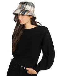 Steve Madden Small Tartan Plaid Bucket Hat