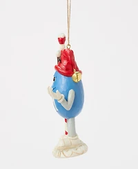 Jim Shore M and M'S Blue Character Elf Ornament