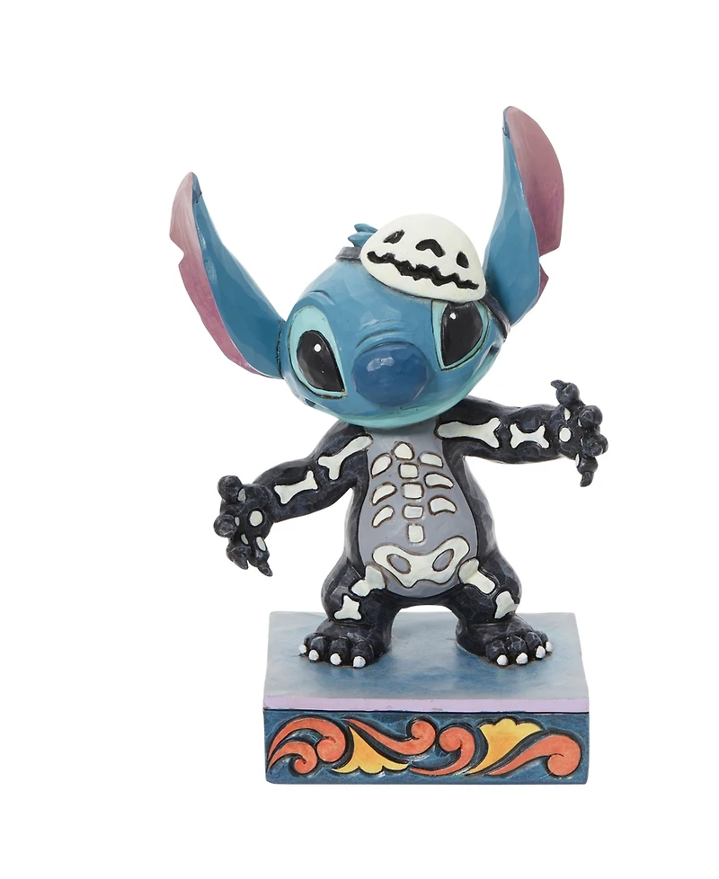 Jim Shore Disney Traditions Stitch Skeleton