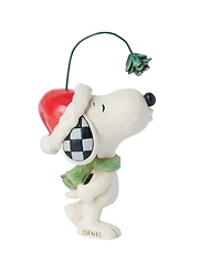 Jim Shore Snoopy Mistletoe Mini Figurine