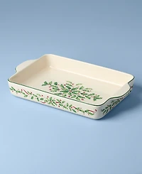 Lenox Holiday Rectangular Large Baking Dish