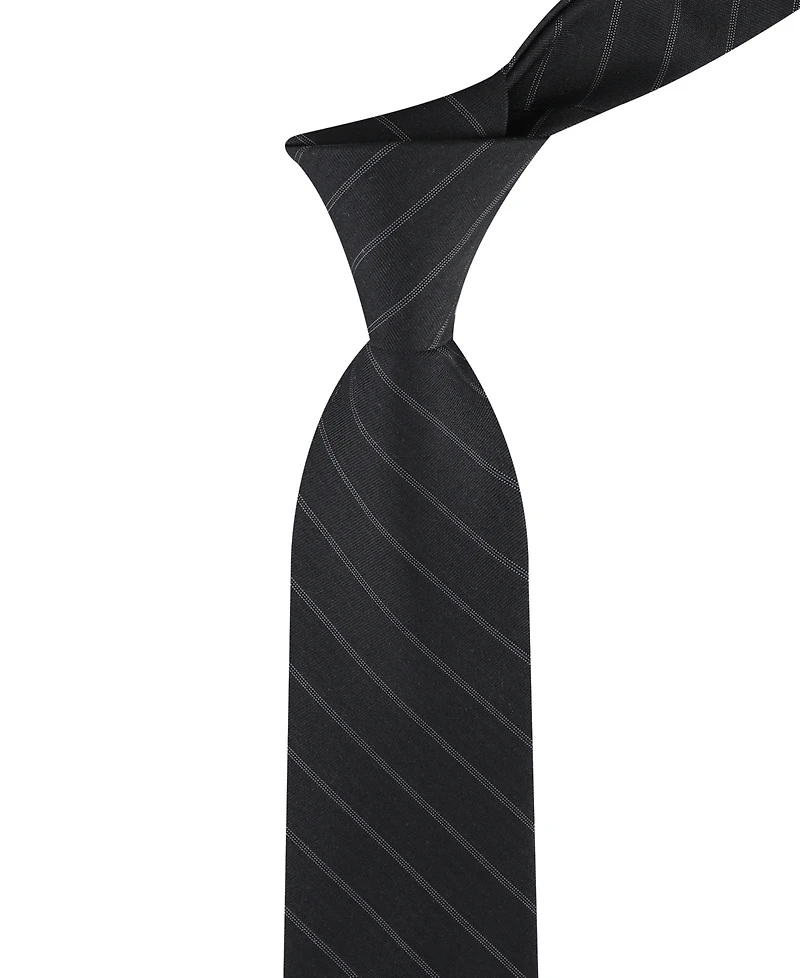 Calvin Klein Men's Callie Diagonal Pinstripe Tie