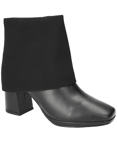 Easy Street Women's Sutton Square Toe Ankle Boots