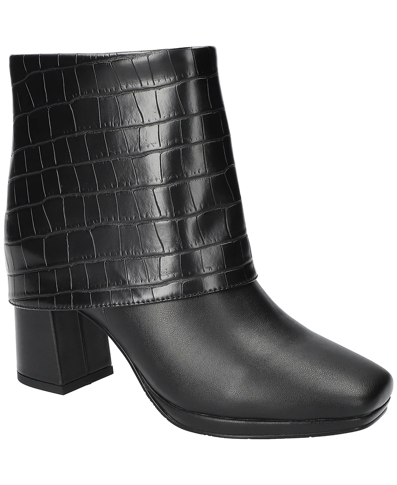 Easy Street Women's Sutton Square Toe Ankle Boots