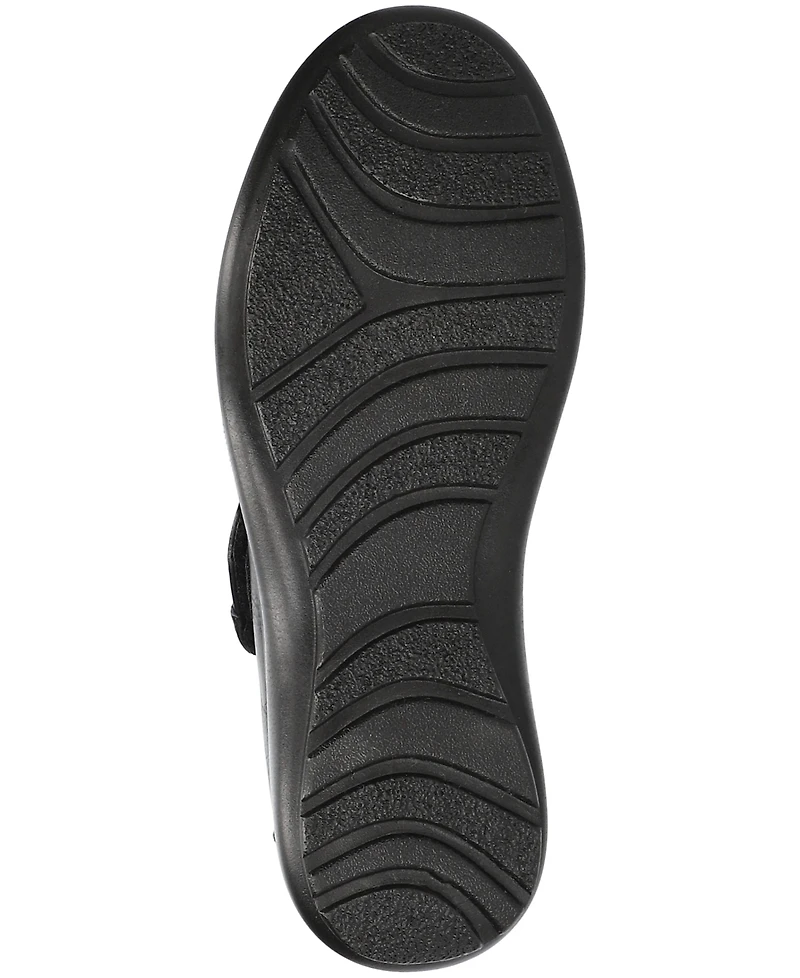 Easy Street Women's Joy Comfort Hook and Loop Flats