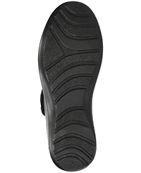 Easy Street Women's Joy Comfort Hook and Loop Flats
